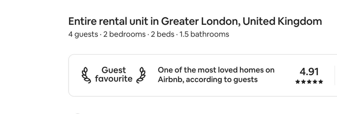 Stylish & Tranquil Flat With Excellent Connections Leilighet London Eksteriør bilde